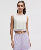 Double-Layered Mesh Reversible Tank Top | Women's Sleeveless & Tops