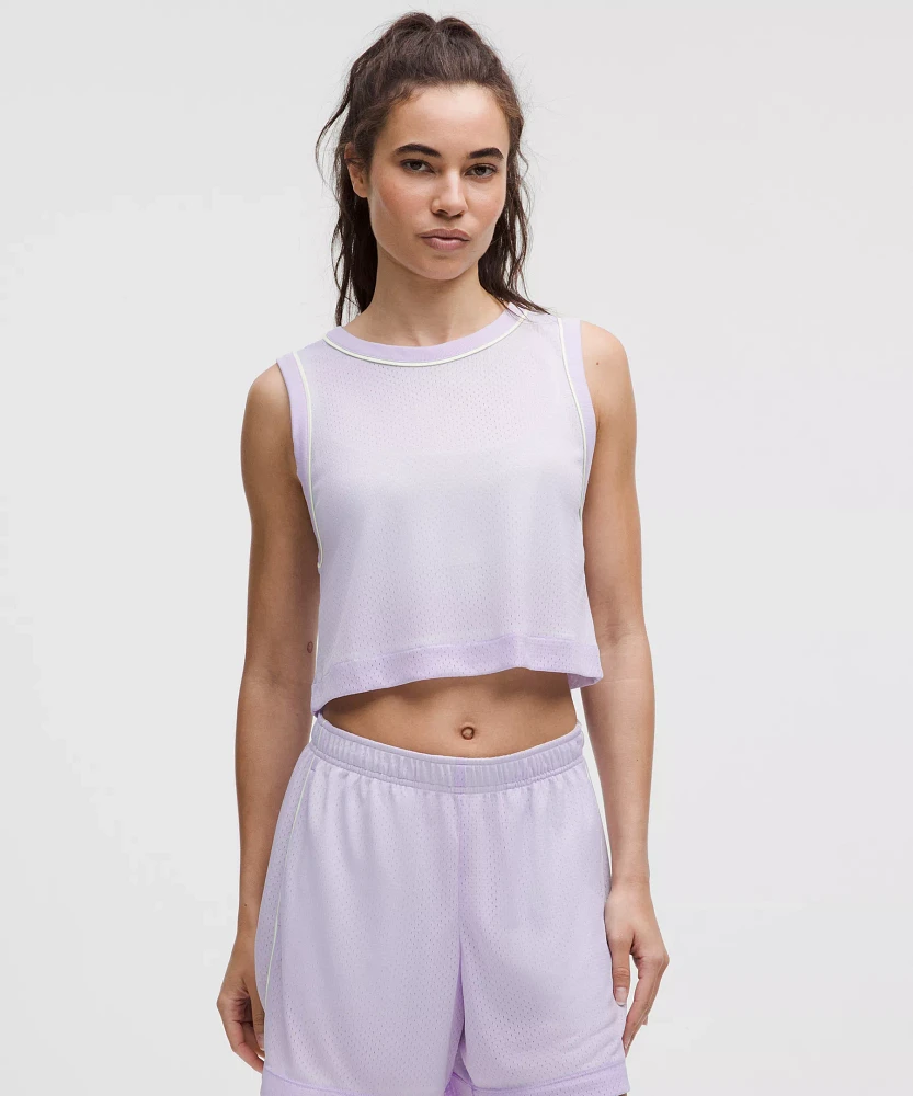 Double-Layered Mesh Reversible Tank Top | Women's Sleeveless & Tops