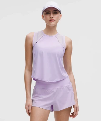 Sculpt Cropped Tank Top *Lace Trim | Women's Sleeveless & Tops