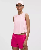 Sculpt Cropped Tank Top *Lace Trim | Women's Sleeveless & Tops