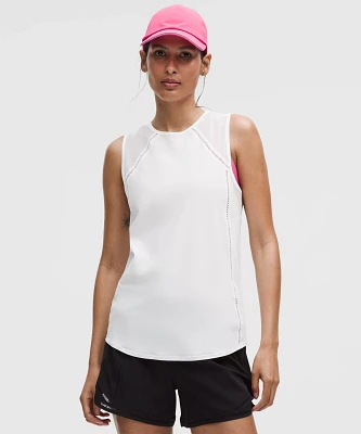 Sculpt Tank Top *Lace Trim | Women's Sleeveless & Tops