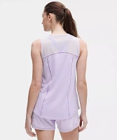 Sculpt Tank Top *Lace Trim | Women's Sleeveless & Tops