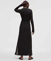 Mesh Cutout Long-Sleeve Dress *SLNSH Collection | Women's Dresses