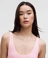 Wundermost Ultra-Soft Nulu Mesh Scoop-Back Sleeveless Thong Bodysuit | Women's Bodysuits