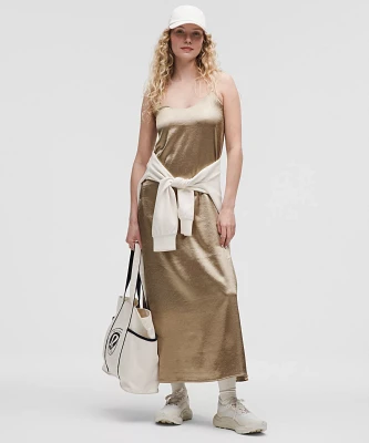 Maxi Satin Slip Dress | Women's Dresses