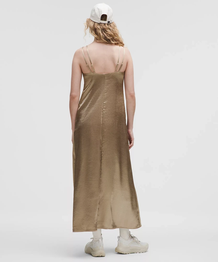 Maxi Satin Slip Dress | Women's Dresses