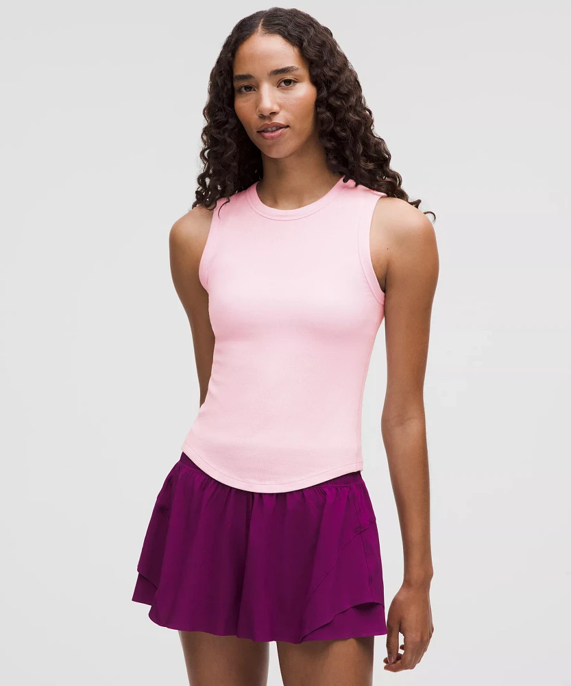 Hold Tight Crewneck Tank Top *Waist Length | Women's Sleeveless & Tops