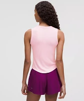 Hold Tight Crewneck Tank Top *Waist Length | Women's Sleeveless & Tops