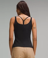 Slim-Fit Stretch Cotton Tank Top | Women's Sleeveless & Tops