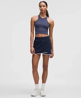 Cropped V-Neck Tennis Tank Top *Medium Support, B/C Cup | Women's Sleeveless & Tops