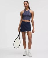 Cropped V-Neck Tennis Tank Top *Medium Support, B/C Cup | Women's Sleeveless & Tops