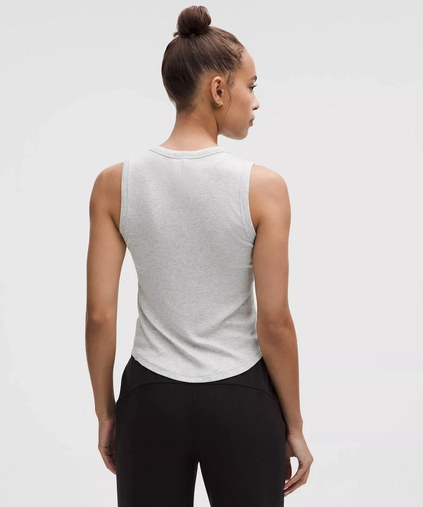 Hold Tight Crewneck Tank Top *Waist Length | Women's Sleeveless & Tops