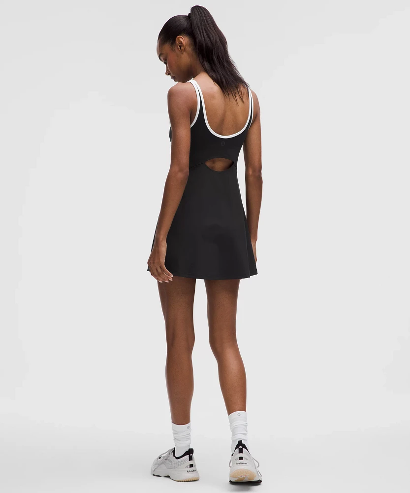 Scoop-Neck Cutout Tennis Dress | Women's Dresses