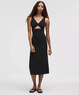 Nulu Twist-Front Midi Dress | Women's Dresses
