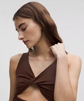 Nulu Twist-Front Midi Dress | Women's Dresses