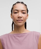 Cotton-Blend Twist-Front Tank Top | Women's Sleeveless & Tops