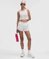 Swiftly Pointelle Cropped Racerback Tank Top | Women's Sleeveless & Tops
