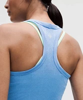 Swiftly Pointelle Cropped Racerback Tank Top | Women's Sleeveless & Tops