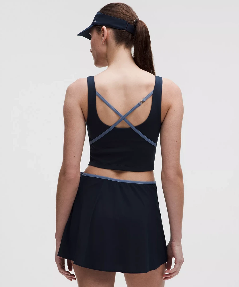 Thin-Strap Tennis Tank Top *Medium Support, B/C Cup | Women's Sleeveless & Tops