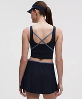 Thin-Strap Tennis Tank Top *Medium Support, B/C Cup | Women's Sleeveless & Tops