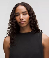 Cotton Jersey Stitch-Detail Tank Top | Women's Sleeveless & Tops