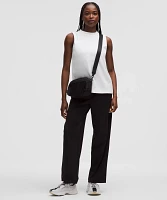 Cotton Jersey Stitch-Detail Tank Top | Women's Sleeveless & Tops