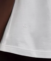 Cotton Jersey Stitch-Detail Tank Top | Women's Sleeveless & Tops