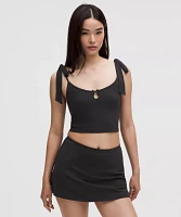 Nulu Bow-Detail Tank Top *Set of the Month: Balletcore | Women's Sleeveless & Tops