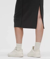 Drapey Softstreme Scoop-Neck Midi Dress | Women's Dresses