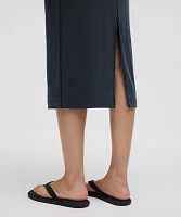 Drapey Softstreme Scoop-Neck Midi Dress | Women's Dresses