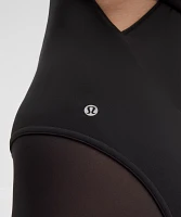 Nulu Mesh-Leg Bodysuit 28" | Women's Bodysuits