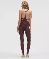 Nulu Mesh-Leg Bodysuit 28" | Women's Bodysuits