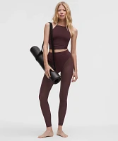 Nulu High-Neck Mesh-Hem Tank Top *Light Support, B/C Cup | Women's Sleeveless & Tops