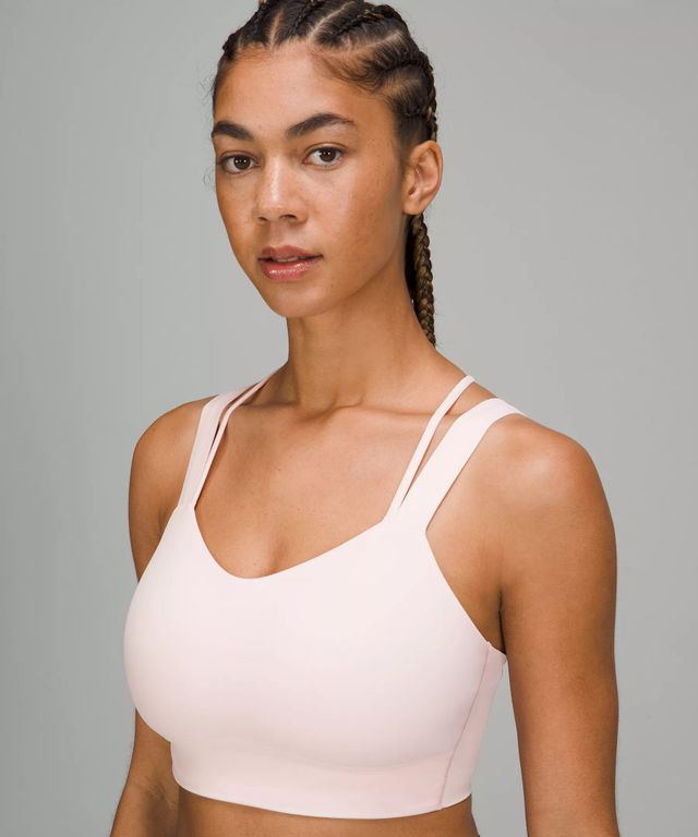 lululemon athletica, Intimates & Sleepwear, Like A Cloud Ribbed Longline  Bra Light Support Bc Cup In Sea Forest