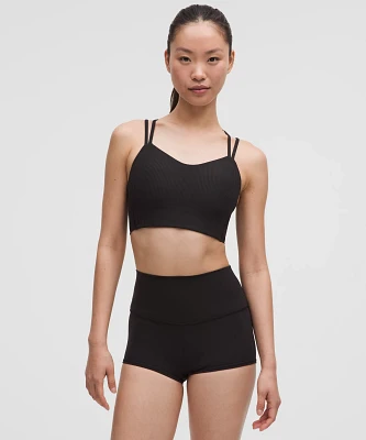 Like a Cloud Ribbed Longline Bra *Light Support, B/C Cup | Women's Bras
