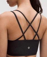 Like a Cloud Ribbed Longline Bra *Light Support, B/C Cup | Women's Bras