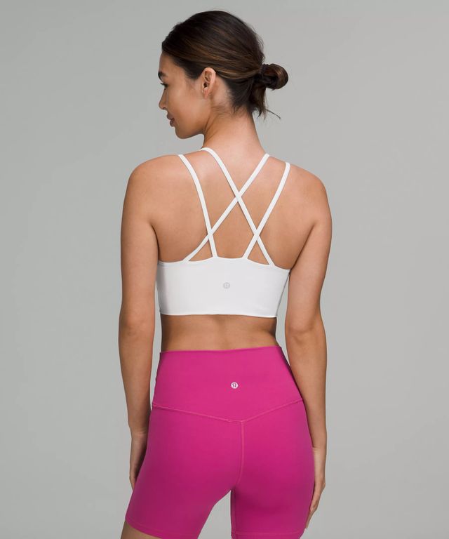 Like a Cloud Ribbed Longline Bra *Light Support, B/C Cup Java, Women's  Fashion, Activewear on Carousell