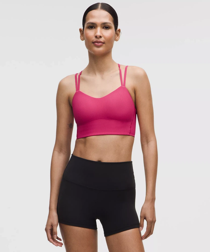 Like a Cloud Ribbed Longline Bra *Light Support, B/C Cup | Women's Bras