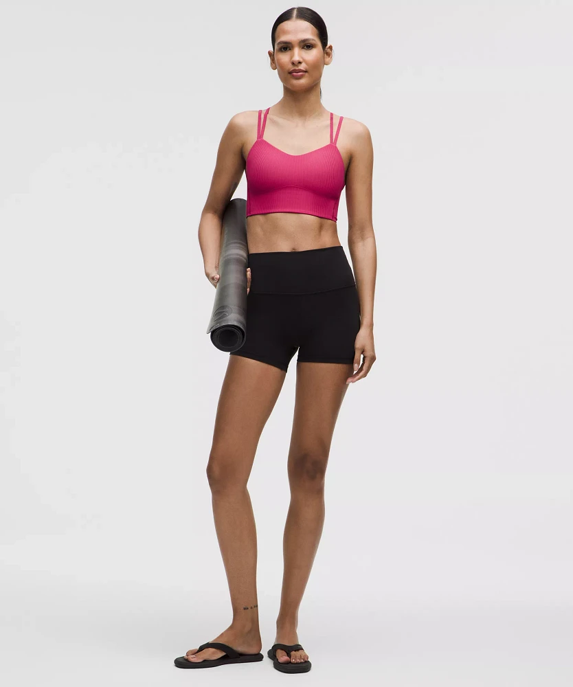 Like a Cloud Ribbed Longline Bra *Light Support, B/C Cup | Women's Bras