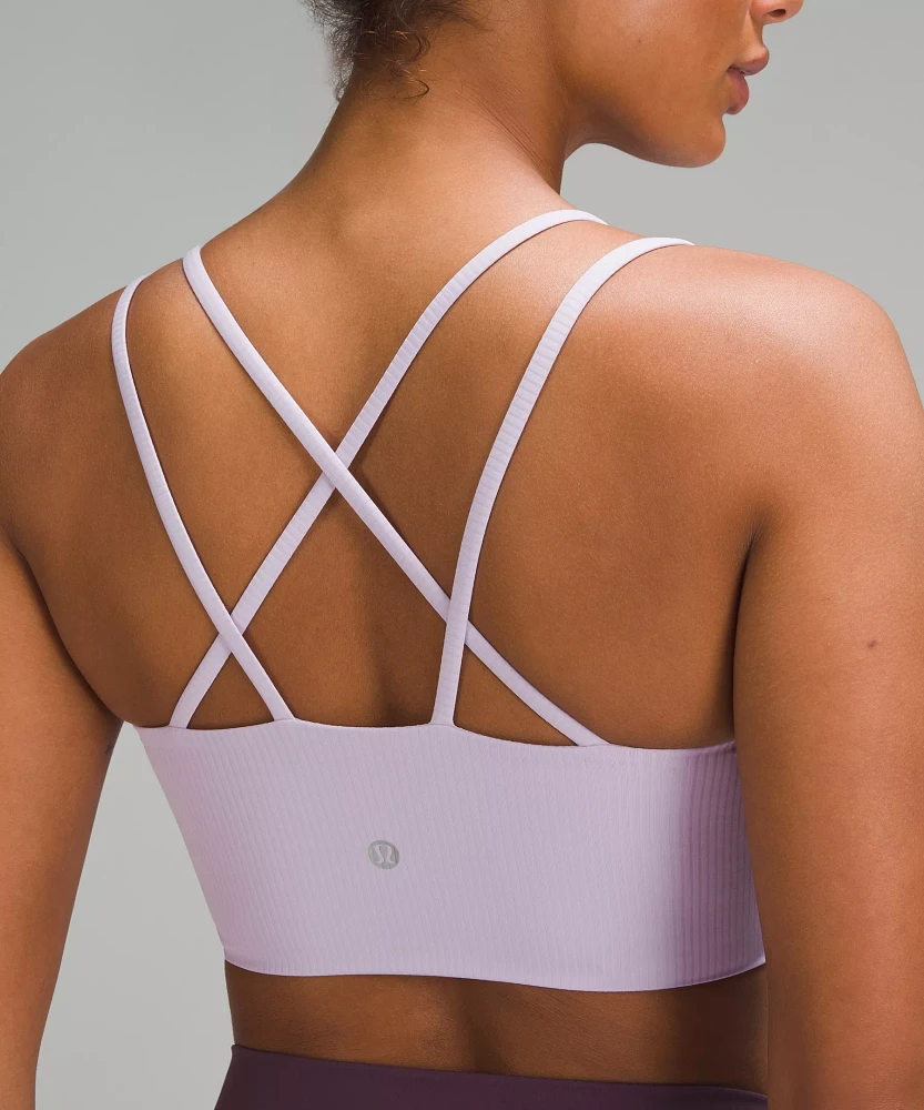 Like a Cloud Ribbed Longline Bra *Light Support, B/C Cup | Women's Bras