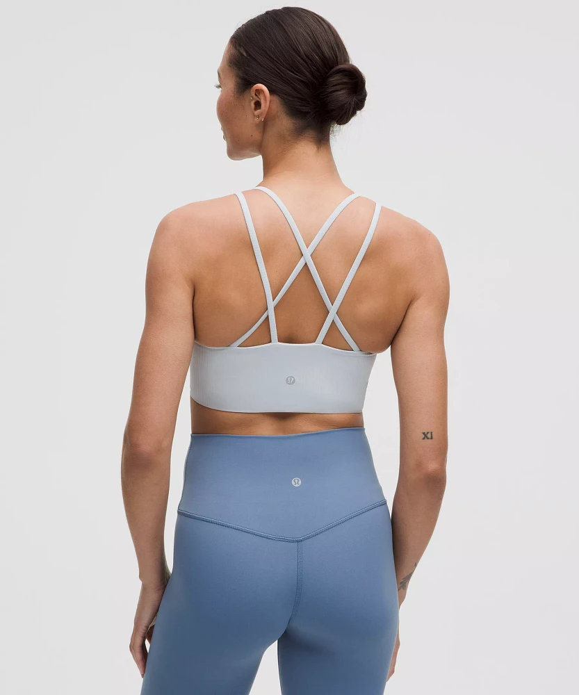 Like a Cloud Ribbed Longline Bra *Light Support, B/C Cup | Women's Bras