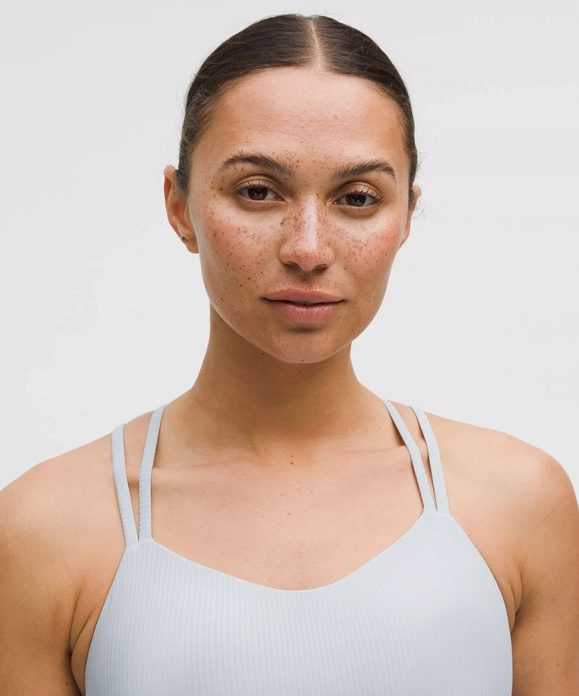 Like a Cloud Ribbed Longline Bra *Light Support, B/C Cup | Women's Bras