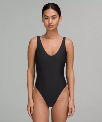 Waterside V-Neck Skimpy-Fit One-Piece Swimsuit *B/C Cup | Women's Swimsuits