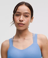 Like a Cloud Ribbed Longline Bra *Light Support, D/DD Cup | Women's Bras