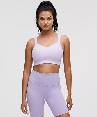 Like a Cloud Ribbed Longline Bra *Light Support, D/DD Cup | Women's Bras