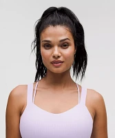 Like a Cloud Ribbed Longline Bra *Light Support, D/DD Cup | Women's Bras