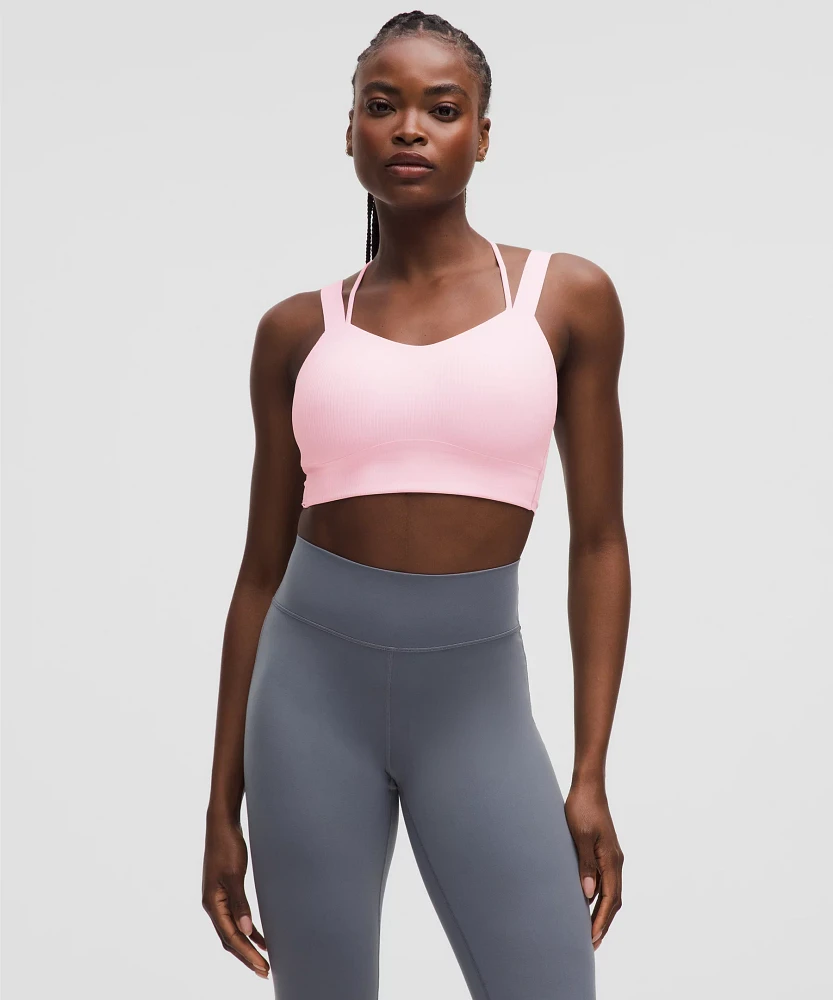 Like a Cloud Ribbed Longline Bra *Light Support, D/DD Cup | Women's Bras
