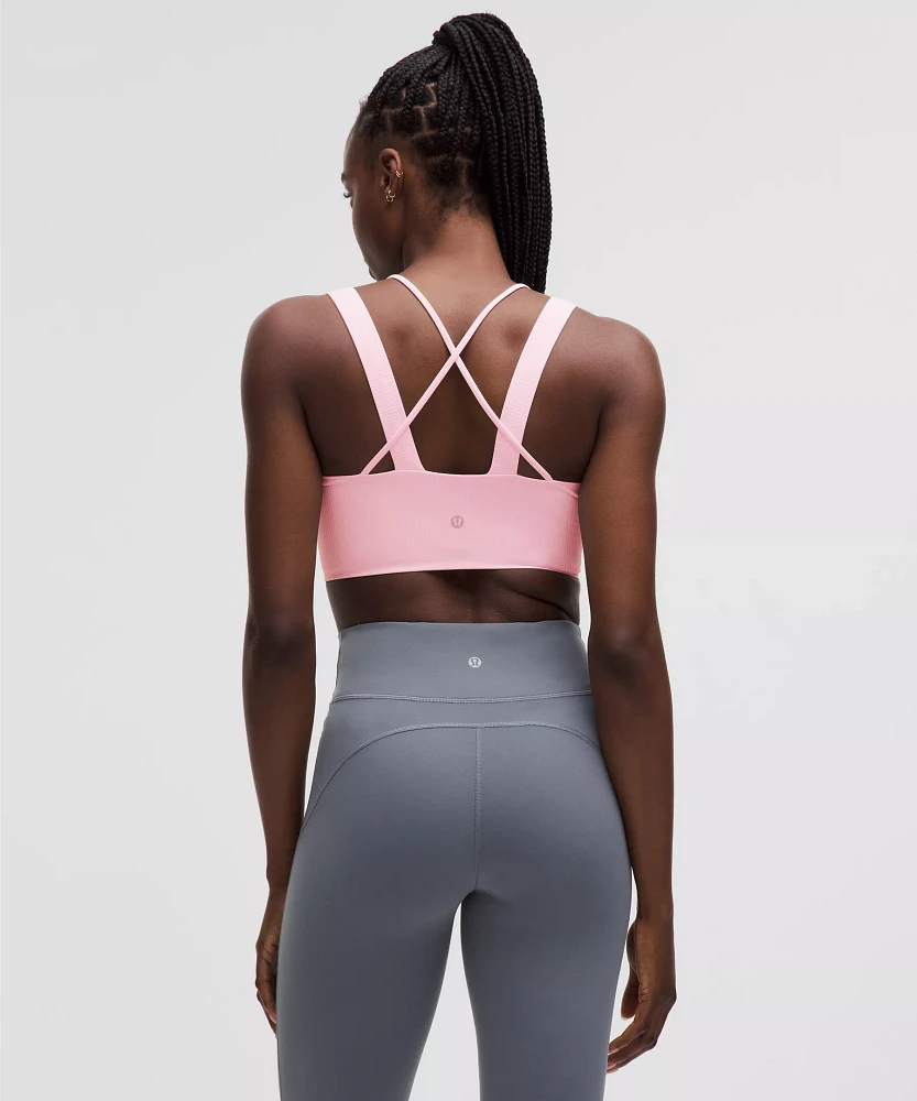Like a Cloud Ribbed Longline Bra *Light Support, D/DD Cup | Women's Bras