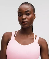 Like a Cloud Ribbed Longline Bra *Light Support, D/DD Cup | Women's Bras