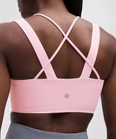 Like a Cloud Ribbed Longline Bra *Light Support, D/DD Cup | Women's Bras